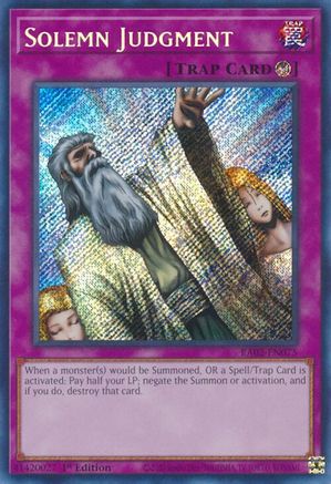 Solemn Judgment (Secret Rare) [RA02 - RA02-EN075]