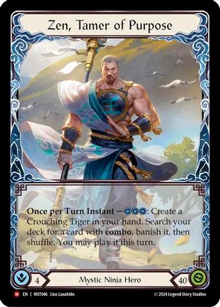 Zen, Tamer of Purpose [MST - MST046]