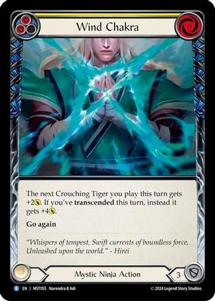 Wind Chakra (Yellow) [MST - MST055]