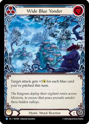 Wide Blue Yonder [MST - MST085]