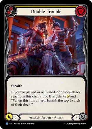 Double Trouble (Yellow) [MST - MST113]