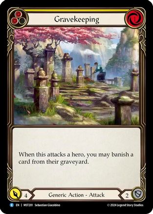 Gravekeeping (Yellow) [MST - MST201]