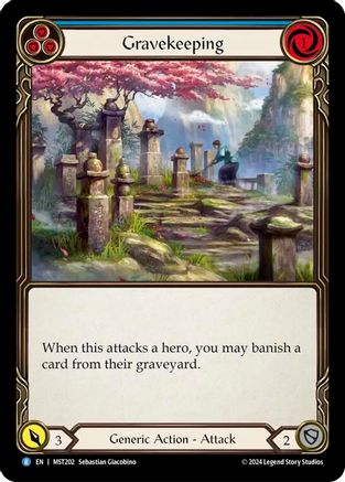 Gravekeeping (Blue) [MST - MST202]