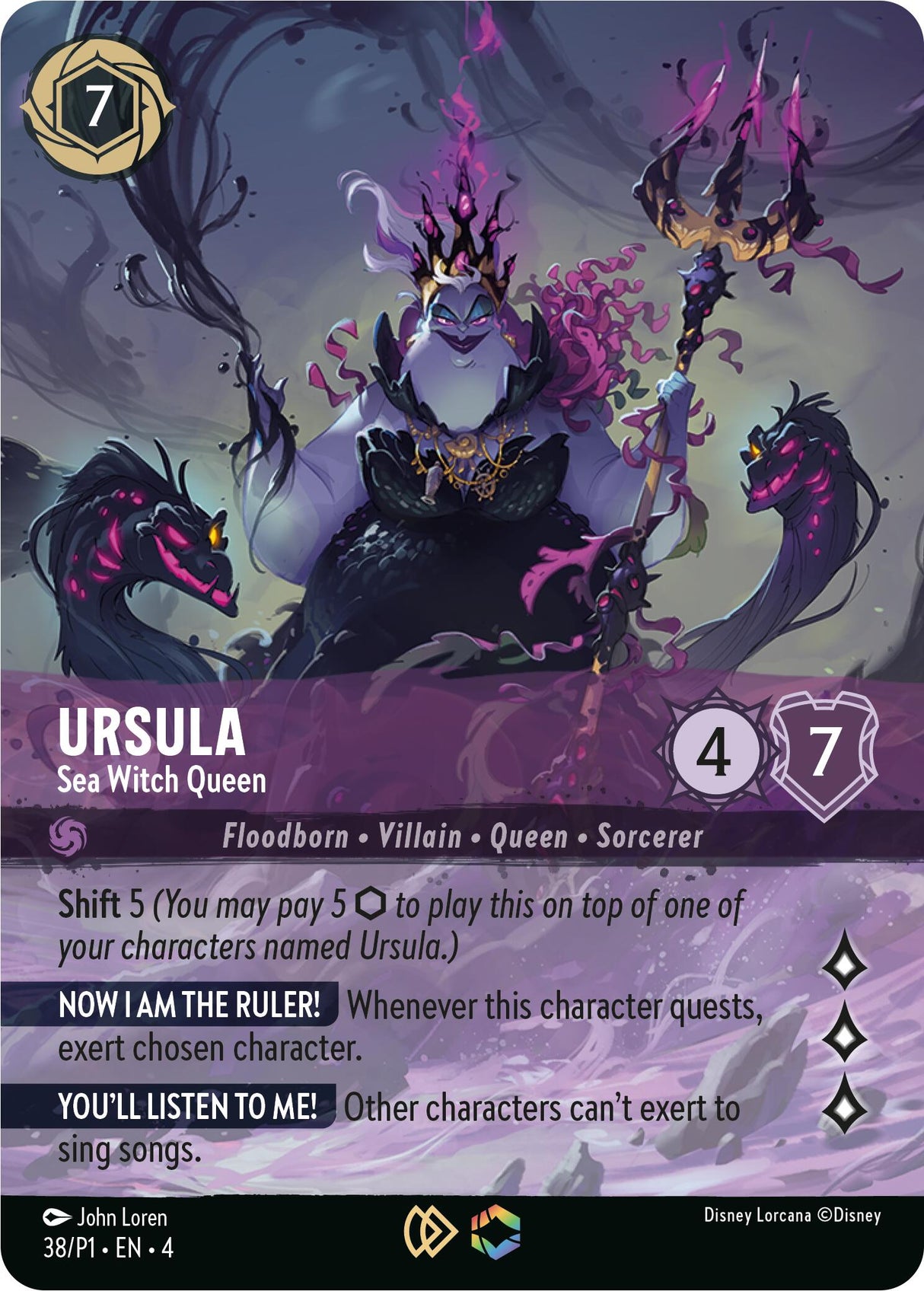 Ursula - Sea Witch Queen (Store Championship) [DLPC - 38]