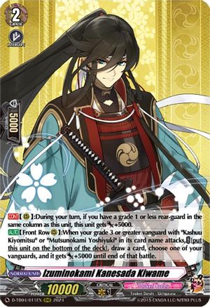 Izuminokami Kanesada Kiwame (D-TB04/011EN) - D-TB04: Touken Ranbu ONLINE 2023