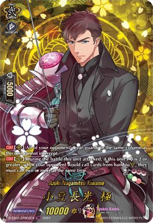 Azuki Nagamitsu Kiwame (TRR) (D-TB04/TRR65EN) - D-TB04: Touken Ranbu ONLINE 2023