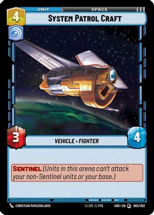 System Patrol Craft (063/262) - Shadows of the Galaxy