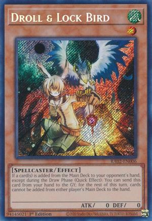 Droll & Lock Bird (Secret Rare) [RA02 - RA02-EN006]