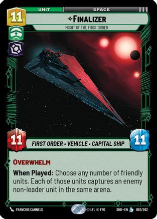 Finalizer - Might of the First Order (092/262) - Shadows of the Galaxy Foil