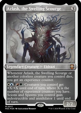 Azlask, the Swelling Scourge (Foil Etched) [M3C - 17]
