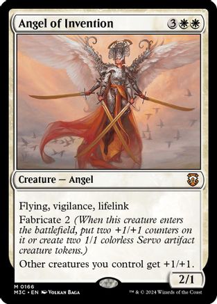 Angel of Invention (Ripple Foil) [M3C - 166]