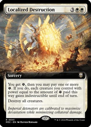 Localized Destruction (Extended Art) (Ripple Foil) [M3C - 41]