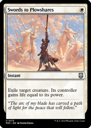 Swords to Plowshares (Ripple Foil) [M3C - 173]