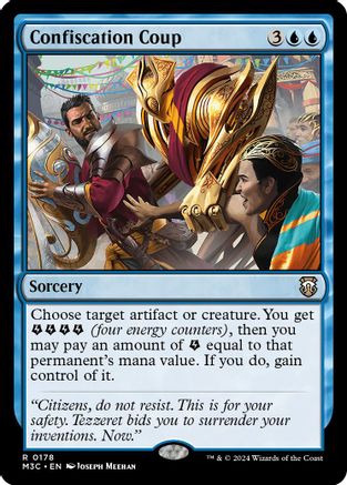 Confiscation Coup (Ripple Foil) [M3C - 178]