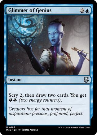 Glimmer of Genius (Ripple Foil) [M3C - 187]