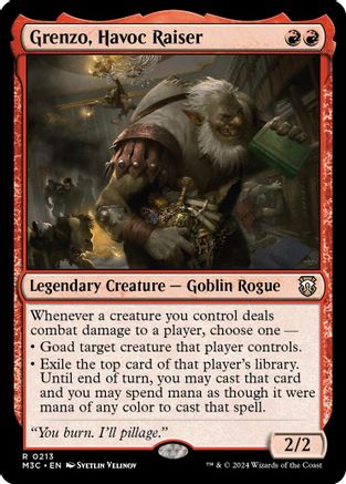Grenzo, Havoc Raiser (Ripple Foil) [M3C - 213]