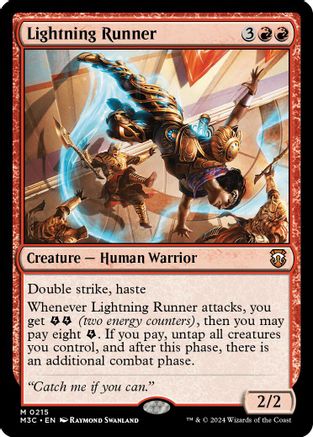 Lightning Runner (Ripple Foil) [M3C - 215]