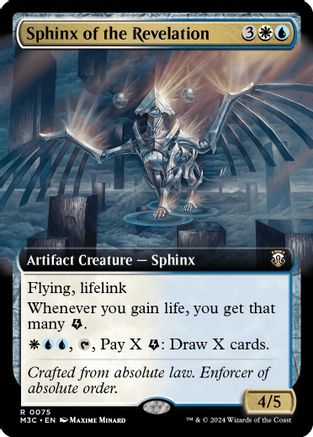 Sphinx of the Revelation (Extended Art) (Ripple Foil) [M3C - 75]