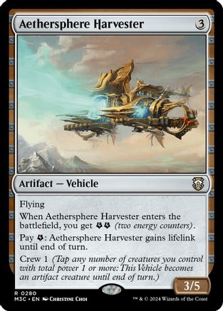 Aethersphere Harvester (Ripple Foil) [M3C - 280]