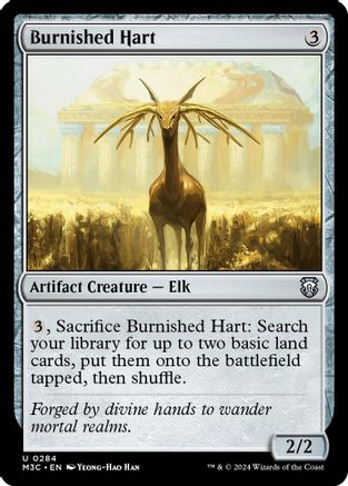 Burnished Hart (Ripple Foil) [M3C - 284]