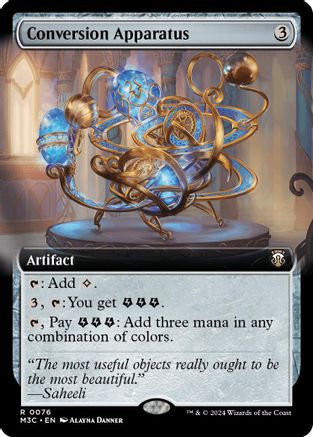 Conversion Apparatus (Extended Art) (Ripple Foil) [M3C - 76]