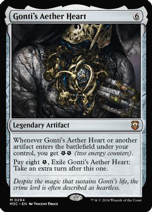 Gonti's Aether Heart (Ripple Foil) [M3C - 294]