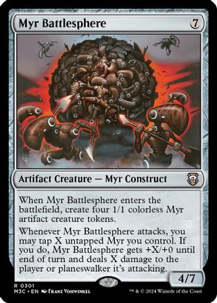 Myr Battlesphere (Ripple Foil) [M3C - 301]