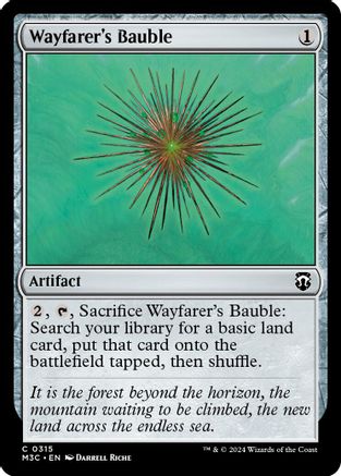 Wayfarer's Bauble (Ripple Foil) [M3C - 315]