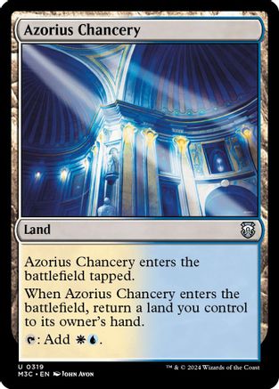 Azorius Chancery (Ripple Foil) [M3C - 319]
