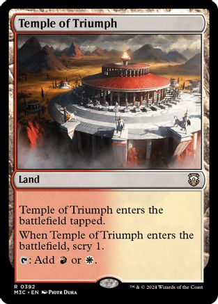 Temple of Triumph (Ripple Foil) [M3C - 392]