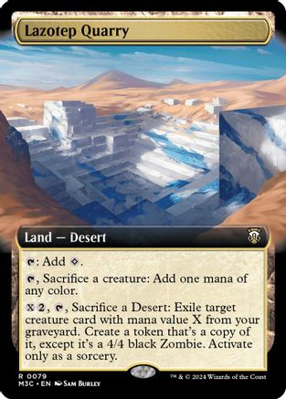 Lazotep Quarry (Extended Art) (Ripple Foil) [M3C - 79]
