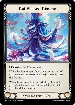 Koi Blessed Kimono - LGS275 (LGS275) - Flesh and Blood: Promo Cards Rainbow Foil