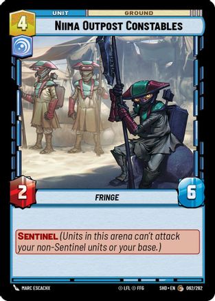 Niima Outpost Constables (062/262) - Shadows of the Galaxy Foil