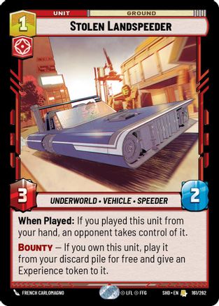 Stolen Landspeeder [SHD - 161/262]