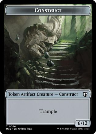 Construct // Myr Double-Sided Token [M3C - 24 // 25]