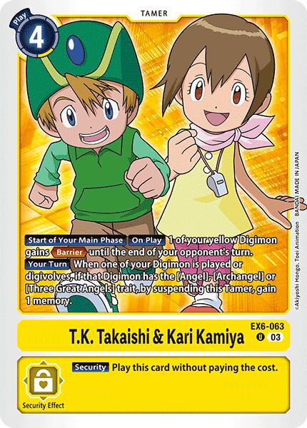T.K. Takaishi & Kari Kamiya [EX06 - EX6-063 U]