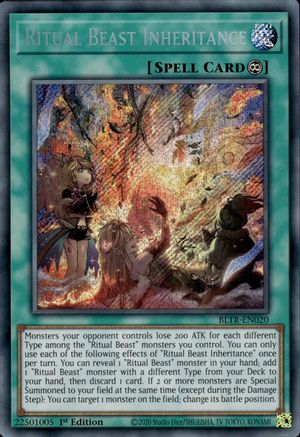 Ritual Beast Inheritance [BLTR - BLTR-EN020]