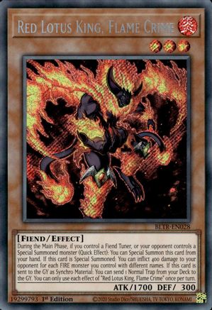 Red Lotus King, Flame Crime [BLTR - BLTR-EN028]