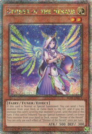 Diviner of the Herald (Quarter Century Secret Rare) [BLTR - BLTR-EN072]