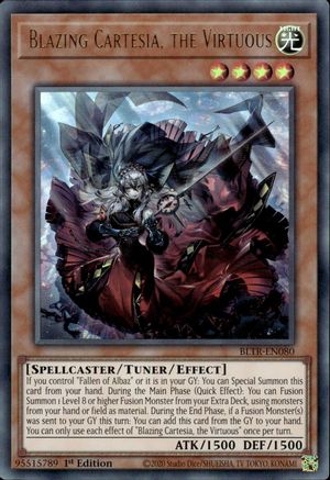 Blazing Cartesia, the Virtuous [BLTR - BLTR-EN080]