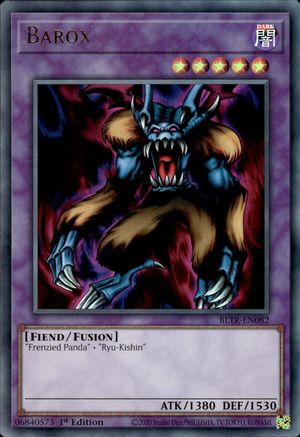 Barox (BLTR-EN082) - Battles of Legend: Terminal Revenge 1st Edition