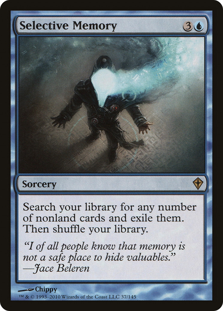 Selective Memory (WWK-037) - Worldwake Foil