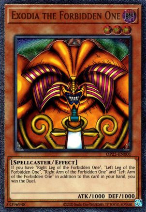 Exodia the Forbidden One (UTR) [OP25 - OP25-EN001]