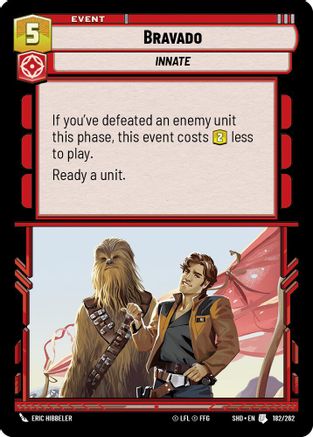 Bravado (182/262) - Shadows of the Galaxy Foil