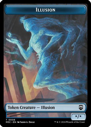 Illusion (Ripple Foil) // Servo Double-Sided Token [M3C - 6 // 33]