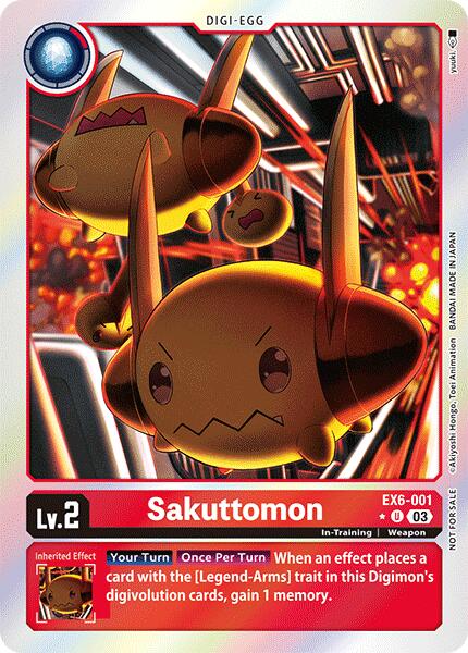 Sakuttomon (Box Promotion Pack: Infernal Ascension) [EX06 - EX6-001 U]