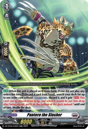 Pantera the Slasher (DZ-BT02/030EN) - DZ-BT02: Illusionless Strife