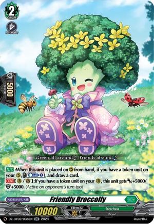 Friendly Broccolly (DZ-BT02/036EN) - DZ-BT02: Illusionless Strife