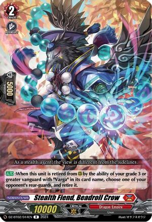 Stealth Fiend, Beadroll Crow [DZ-BT02 - DZ-BT02/044EN]