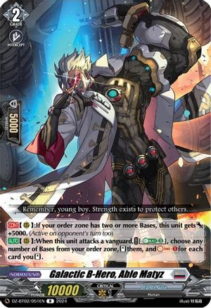 Galactic B-Hero, Able Matyz [DZ-BT02 - DZ-BT02/051EN]